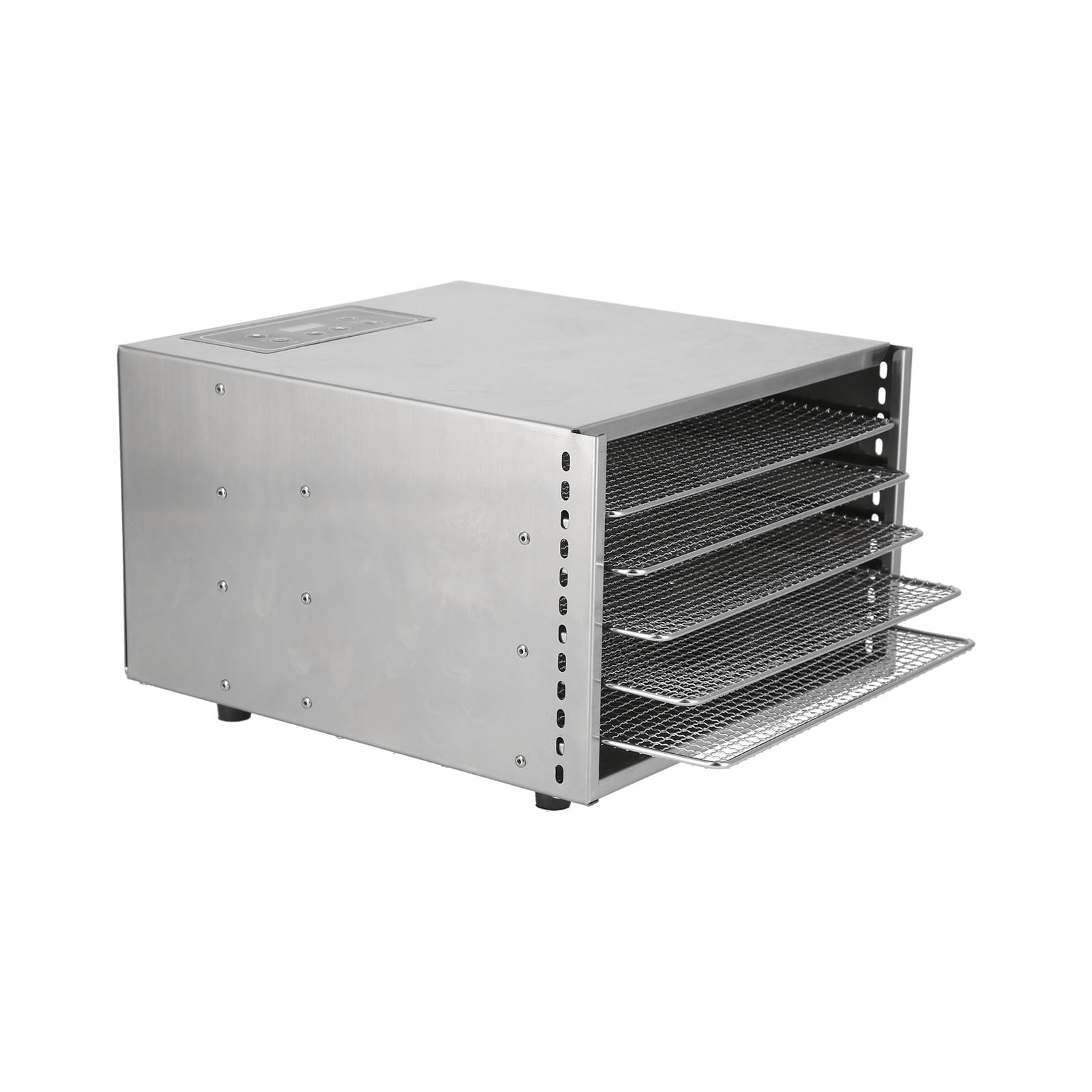 KWASYO 6 Tray Stainless Steel Food Dehydrator 400W, 6 Tray Fruit Dryer –  AJMartPK