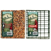 Home & Garden Large Pecan Cake & Cage Starter Set/2 No Mess Melt Wild Bird 804*540 Set/2
