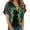 Multicolor#11, variant on GaThRRgYP Womens Tops Plus Size,Women's Floral Print Tops Fashion Button Shirt Female Lapel Neck Loose T-shirt Blouse Multicolor S