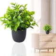 thumbnail image 2 of Small Potted Plants Artificial Greenery For Home Decor Artificial Potted Plant Decoration Plant Combination Indoor Tabletop Decoration, 2 of 9