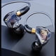 thumbnail image 1 of 2X Auriculares HiFi con Cable y Micrófono Auriculares Dinámicos con Cancelación de Ruido Auriculares Intrauditivos Auriculares con Graves para Deportes (Negro), 1 of 10