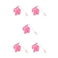thumbnail image 2 of Destyer Ribbon Wands Party Favors Decorations Twirling Rod Stick Portable Party Goodie Bag Gymnastics Dance Streamers Kids Pink 5PCS, 2 of 6