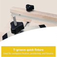 thumbnail image 5 of 8 Set T-Bolt Knob Set, T-Screw and Plastic Knob Nut - Woodworking Tool Jigs Screw Fixture, Used with 1/4 inch and T-Slot, 5 of 5