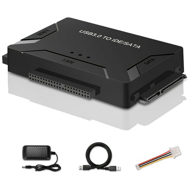 EYOOLD USB 3.0 SATA Adapter, External Hard Drive Reader Recovery Converter Compatible 3.5" SSD HDD - Walmart.com