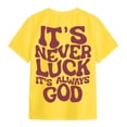thumbnail image 5 of Ketyyh-chn99 T Shirts for Youth Girls Little Girl Short Sleeve Shirt Print Cute Summer Comfortable Tops T Shirt Size for 5-6 Years,Yellow, 5 of 6