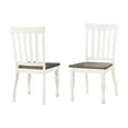 thumbnail image 5 of 7 Piece Dining - Style With 16" Leaf Expandable Table Hardwood And Veneer Two Tone, 5 of 6