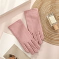 thumbnail image 2 of Womens Gloves for Cold Weather Warm Fleece Lined Touchscreen Windproof Cold-Proof Winter Gloves, 2 of 3