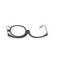 thumbnail image 2 of Gafas de lectura de maquillaje, gafas monolíticas con rotación de 120 grados, gafas unilaterales, gafas de lectura multifuncionales de moda con marco completo, 2 of 5