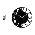 thumbnail image 1 of Servilletero De Hierro Multiusos, Porta Billetes, Decoración Para El Hogar Con Forma De Huella De Perro, Elegante Organizador, Dispensador De Pañuelos, Reloj De Pared Acrílico, Reloj, 1 of 8