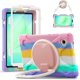 thumbnail image 1 of Samsung Galaxy Tab A11 y Galaxy Tab A9, Funda Protectora de Silicona Resistente (Rosa Colorido), 1 of 9