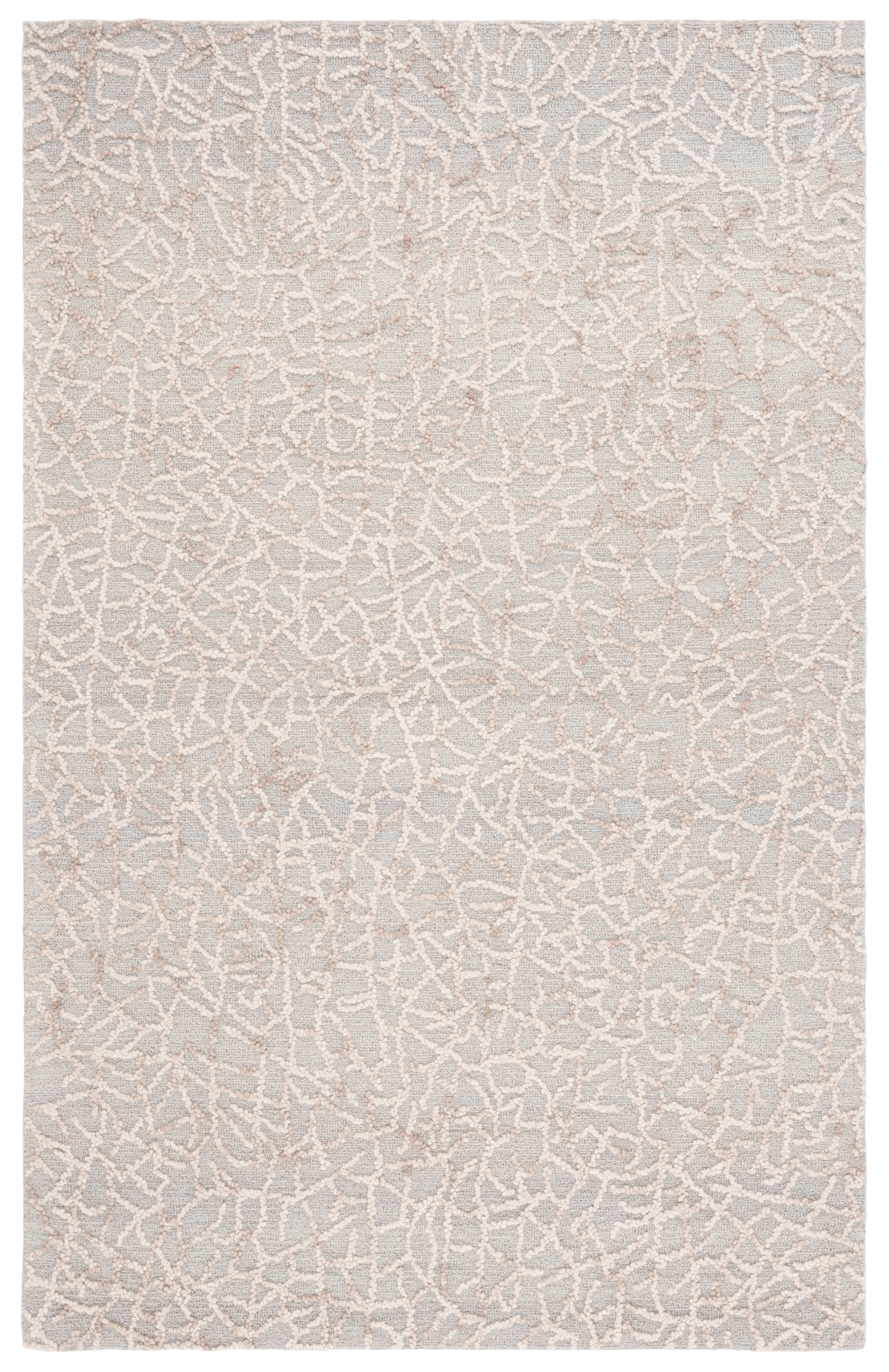 SAFAVIEH Abstract Santos Abstract Area Rug, Beige/Gray, 6' x 9'