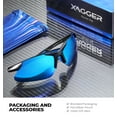 thumbnail image 4 of Xagger Youth Polarized Sports Sunglasses for Boys Girls Age 8-14 Kids Baseball Softball TR90 Frame Glasses, 4 of 6