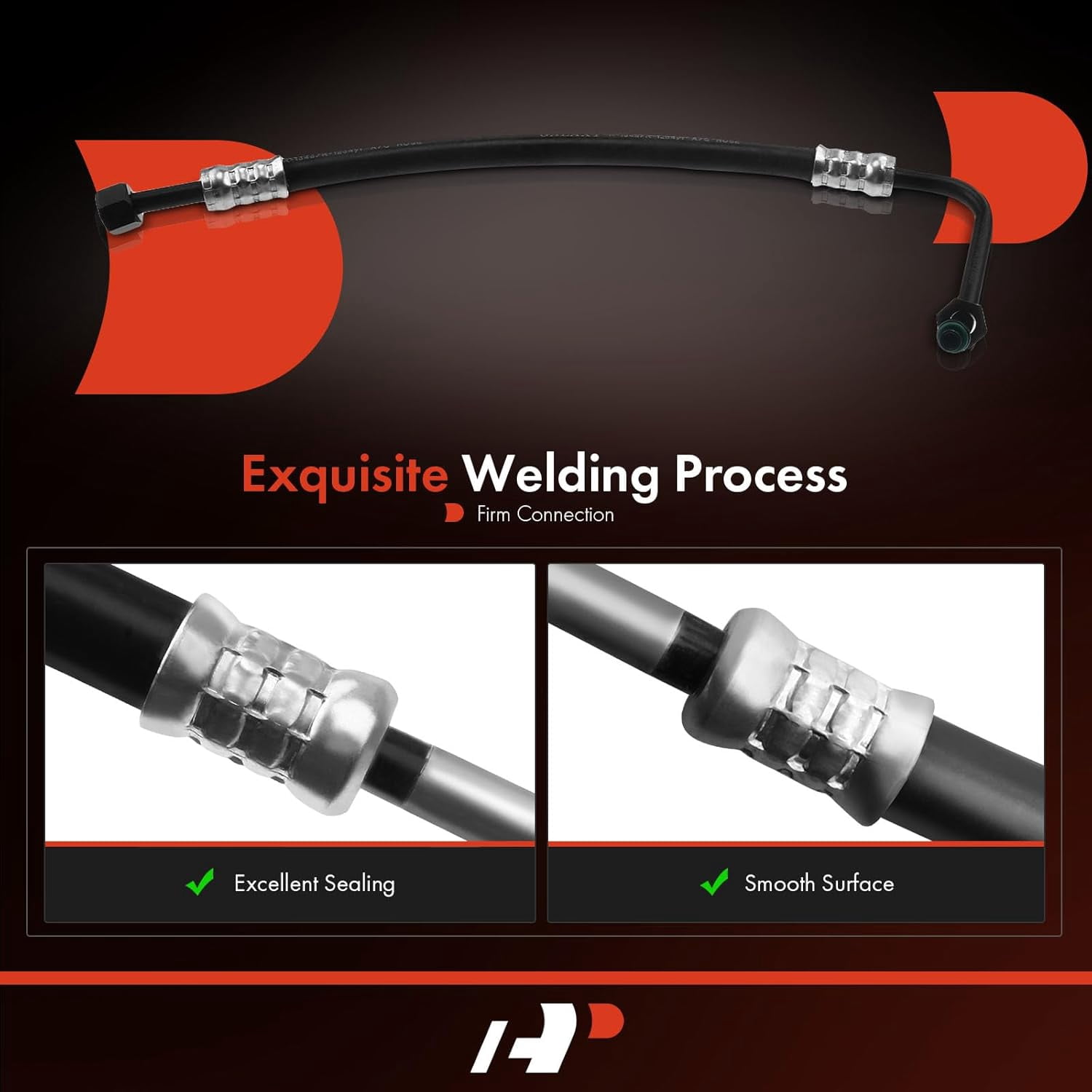 A-Premium A/C Liquid Line Hose Assembly Compatible with Jeep Wrangler 1994-1995 2.5L 4.0L, Condenser to Evap, Without Orifice Tube