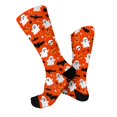 thumbnail image 6 of Halloween Socks Unisex Halloween Bats Pumpkins Ghosts Print Colorful Pattern Crew Socks Novelty Cute Halloween Mid Calf Socks, 6 of 6