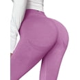 thumbnail image 5 of Xuanfei Women High Waisted Butt Lift Tummy Control Workout Leggings, 5 of 7
