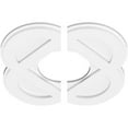 thumbnail image 2 of 36"OD x 7"ID x 14 1/4"C x 1"P Charlotte Architectural Grade PVC Contemporary Ceiling Medallion, Two Piece, 2 of 7