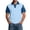 O9-Light Blue, variant on Havenx Raglan Short Sleeve Polo Shirts for Men Denim Collar Patchwork Shirts Button Down Short Sleeve Polo Shirts Contrast Colors Casual Comfy Trendy Summer Gym Fashion Clothing,Dark Gray 3XL