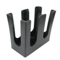 thumbnail image 3 of Paper Cup Holder Organizer, Black Cup And Lid Holder Large Opening Two Compartments  For Home, 3 of 8