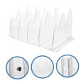 thumbnail image 3 of DECORNIJIA Multi-function Shelf Divider for Closet Bag Storage Transparent 1Set, 3 of 8