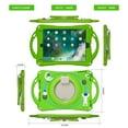 thumbnail image 4 of Dteck Kids Case for iPad 9th 8th 7th Generation 10.2 inch,Heavy Duty Rugged Handle Grip Case Shockproof Silicone Kickstand Kids Friendly Cover with Shoulder Strap for iPad 10.2" 2021/2020/2019,Green, 4 of 12