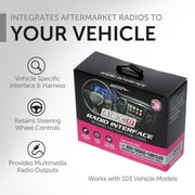 Metra WM-CH13-SWC Aftermarket Radio Wire Harness and Data Interface and for Chrysler/Dodge/Jeep 2004-2009