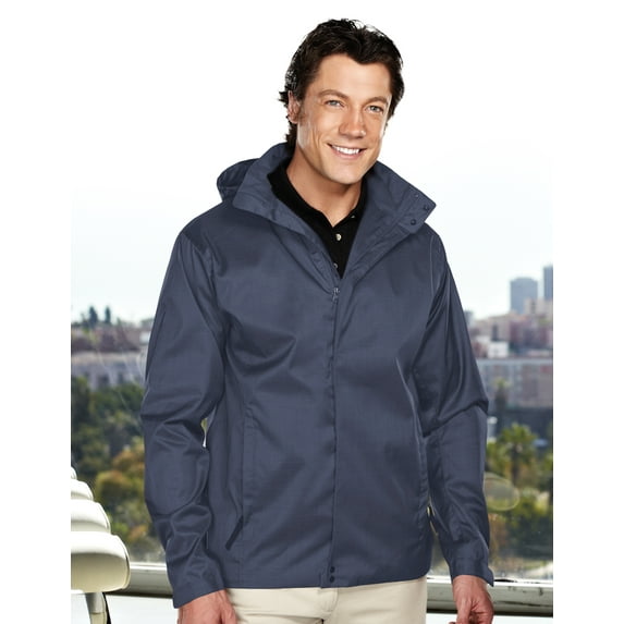 Tri-Mountain Gold Walker 6180 Twill Jacket, X-Large, Navy
