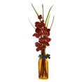 thumbnail image 3 of Nearly Natural Phalaenopsis Artificial Flower with, 3 of 3