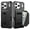 Black, variant on TECH CIRCLE for iPhone 18 Pro Max Wallet Case, Shockproof Leather+TPU Case Magnetic Wallet Card Holder Cash Pocket Back Cover for iPhone 18 Pro Max,Black
