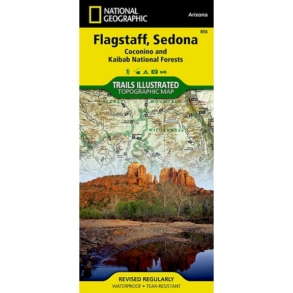 National geographic maps: trails illustrated: flagstaff, sedona [coconino and kaibab national forest: 9781566955157