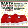 thumbnail image 4 of XWSHYW Otros Accesorios Exteriores Fundamentos de Almohada Navideña para Coche, Extragrande, para Asiento de Gorro Navideño, Gorro Navideño, Decoración Navideña para Coche, 4 of 6