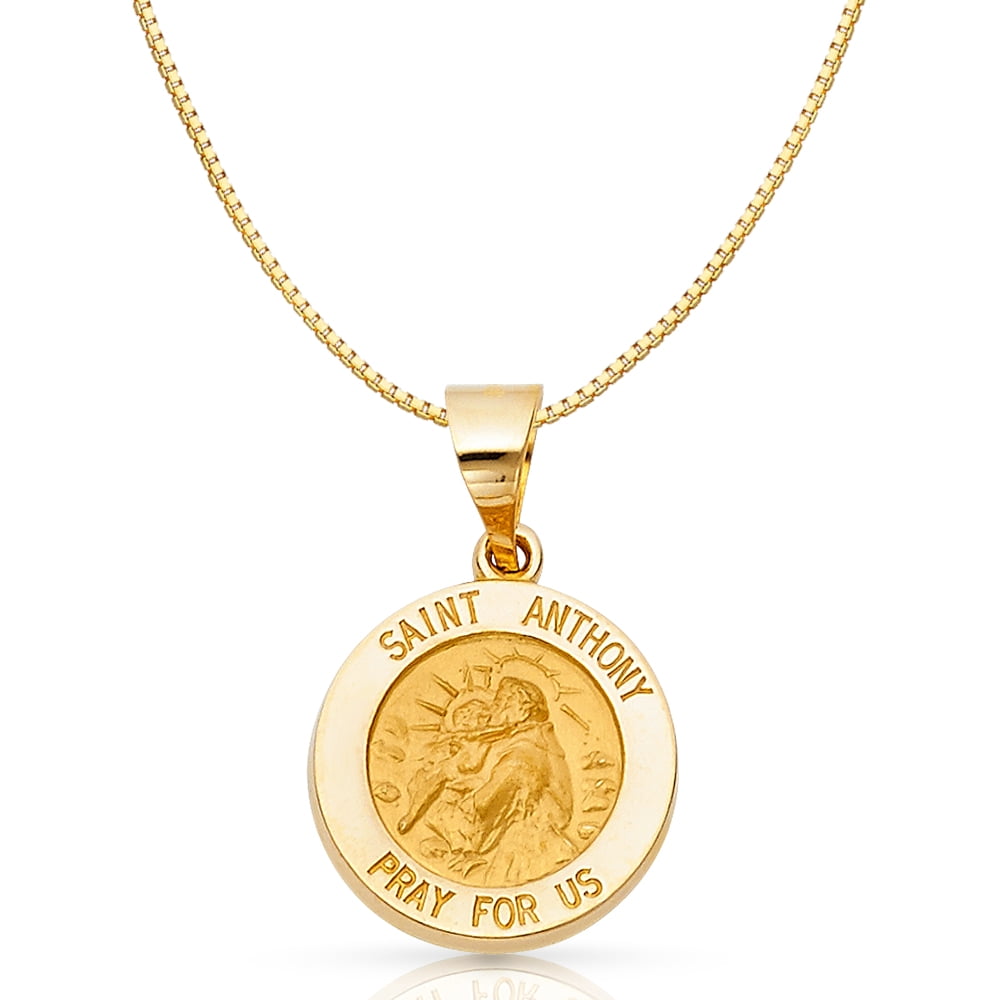 14K Yellow Gold Plain Soccer Ball Charm Pendant with 0.8mm Box Chain Necklace 14K Yellow Gold Plain Soccer Ball Charm Pendant with 0.8mm Box Chain Necklace
