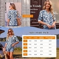 thumbnail image 7 of Whoinshop Summer Tops for Women 2026 Trendy Dressy Casual Blouse Puff Short Sleeve Shirts Knit Henley V Neck T Shirt Tunic, 7 of 7