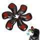 thumbnail image 2 of 6 fundas protectoras para cabeza de hierro de golf con protector de viaje Degree Travel Wrap rojo, 2 of 9
