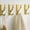 Gold, variant on Adhesive Wall Hooks for Towels Coats - Stick On Hanging Heavy Duty (13lb), Metal Hook for Door, Bathroom, Dorm, RV, Closet - Hangers for Purses, Bag, Robe,Backpack - No Damage to Wall - White 4 Pack