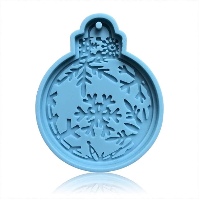 Molde de resina de silicona de Navidad moldes antiadherentes Molde temático de Navidad Restaurante Indoor Restaurante Casero ArtCraft Molding Molding Tipo 2 AweSitey HA010146-02