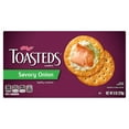 thumbnail image 6 of Toasteds Crackers Savory Onion Ready to Dip Snacks - 8 Oz, 6 of 7