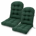 thumbnail image 5 of SHANNA Rocking Chair Cushion, Waterproof and Fade-Resistant Patio Chair Cushions, Non-Slip Indoor Rocking Chair Cushion with Ties, Thicken Chair Pads for Adirondack, 44"x20"x4", Dark Green, 5 of 10