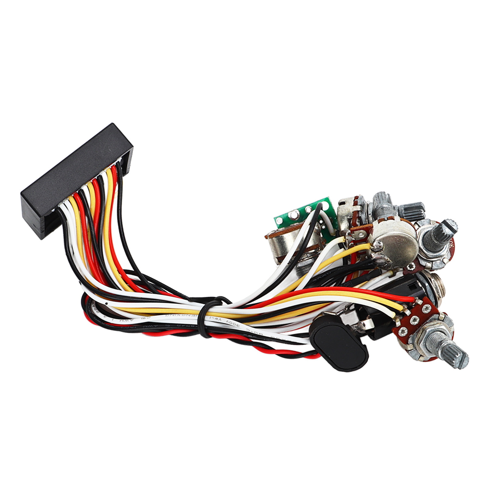 Electric Bass Preamp Circuit, Amplified Easy Wiring 3 Band Bass Circuit