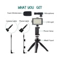 thumbnail image 3 of Mate Light Phone Clip Trípode Mount Photography Multifuncional Led Mate Filter Light Soporte De Teléfono De Plástico Ajustable Con Micrófono Vlog Kit Minnieouse EL011431-00, 3 of 6