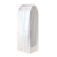 thumbnail image 1 of Hanging Garment Bag Lightweight Clear Full Zipper Suit Bags Moth-Proof Breathable Dust Cover For Closet Clothes Storage, 1 of 8
