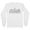 White, variant on Skyline Amsterdam Long Sleeve Shirt Unisex Large White