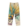 thumbnail image 2 of Fotbe Cartoon Dragonfly Art Men's Pajama Pants,Sleepwear Pants,Pj Bottoms Drawstring And Pockets-Medium, 2 of 7