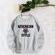 thumbnail image 1 of Sudadera con estampado de cuello redondo para mujer, sudadera ligera, Tops, sudadera para viajes largos, compras, mochilero, otoño , xxl, 1 of 8