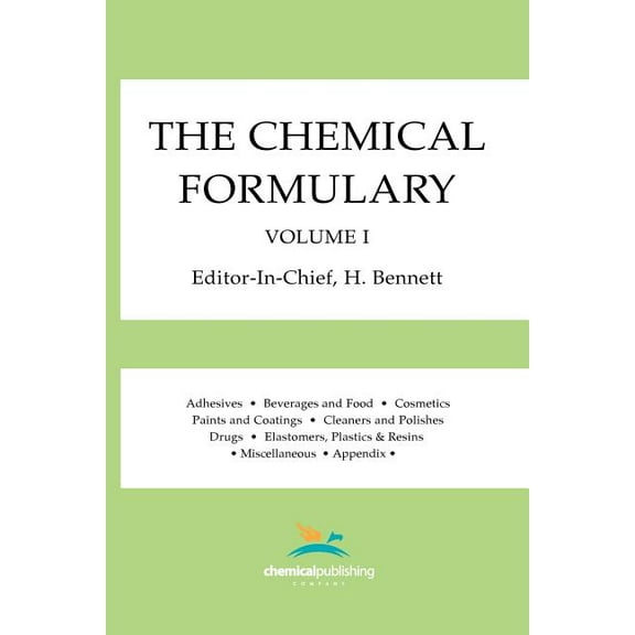 The Chemical Formulary, Volume 1