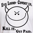 thumbnail image 3 of CafePress - Evil Looms Men's Classic T Shirt - Fitted T-Shirt, Vintage Fit Soft Cotton Tee, 3 of 4