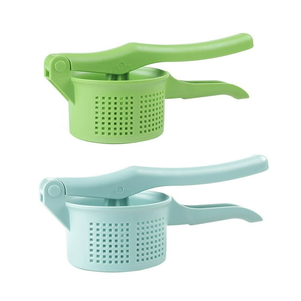 unbranded 1Ud Potato Masher Azul Con Mango Cómodo Y Estructura Compacta Para Cocina