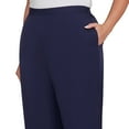 thumbnail image 4 of Alfred Dunner Womens Plus-Size Side Seam Pocket Short Length Twill Pant, 4 of 4