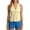 Yellow, variant on IWRICH Women's Summer Flowy Halter Top Cute Beach Tank Tops Going out Sleeveless Deep V-Neck for Concert Vacation Party Yellow XL