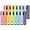 Pastel, variant on Highlighter,Chisel Tip Marker Pen,6 Assorted Pastel Colors,H2007