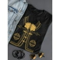 thumbnail image 3 of Mariachi Jacket Shaped T-Shirt Women -Smartprints Designs, Female x-Large, 3 of 4
